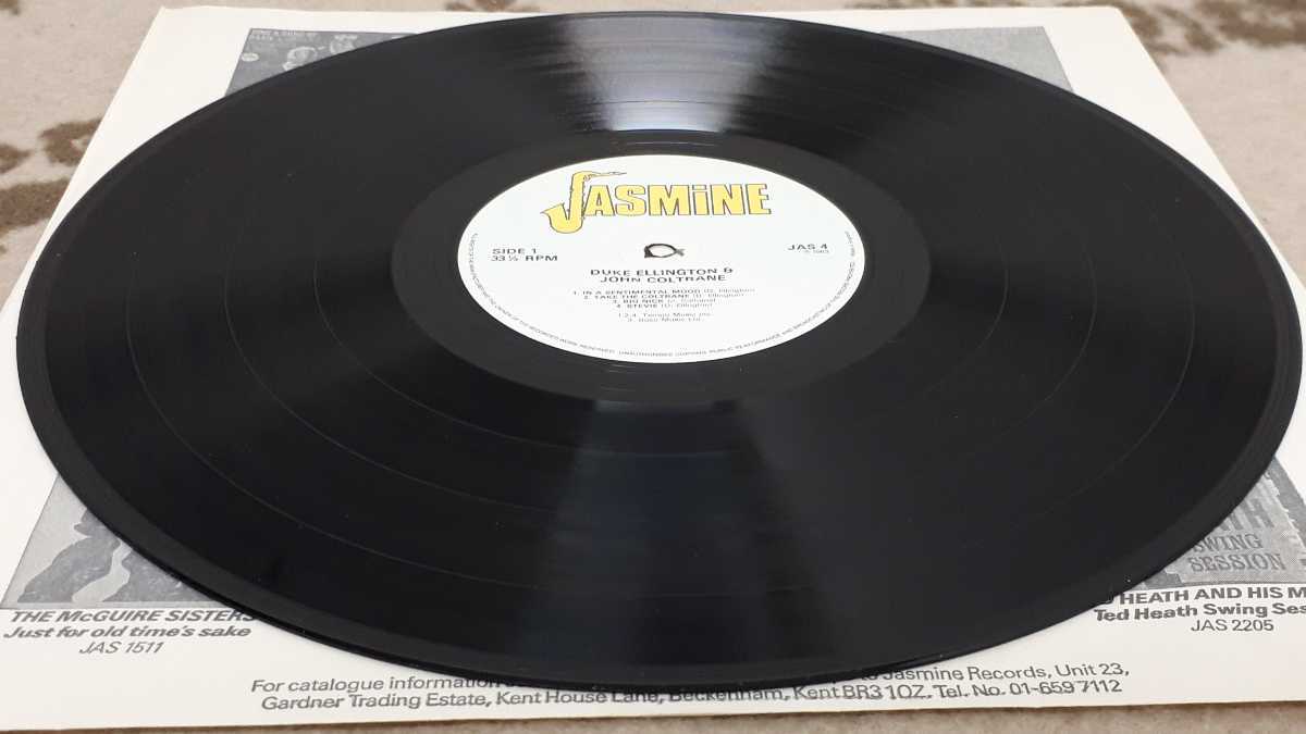 LPレコード デューク・エリントン＆ジョン・コルトレーン ジャズ LP盤 ヨーロッパ盤 DUKE ELLINGTON JOHN COLTRANE 八王子市 引き取りOK