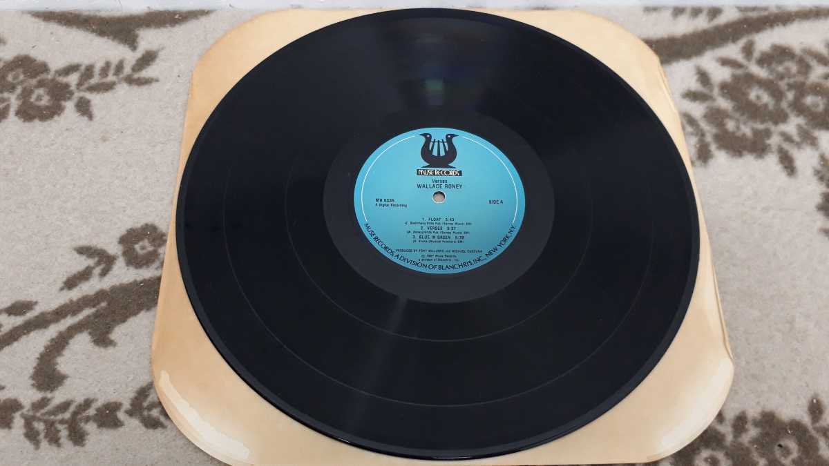 LPレコード ウォレス・ルーニー ヴァーセス ジャズ LP盤 ミューズ WALLACE RONEY VERSES MR5335 音楽 JAZZ 八王子市 引き取りOK