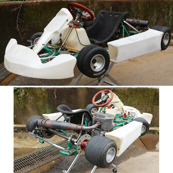 中古｜レーシングカート トニーカート TONY KART スポーツカート フレーム 車体 カート ジャンク｜見学可｜動産王｜千葉｜引取限定の画像2