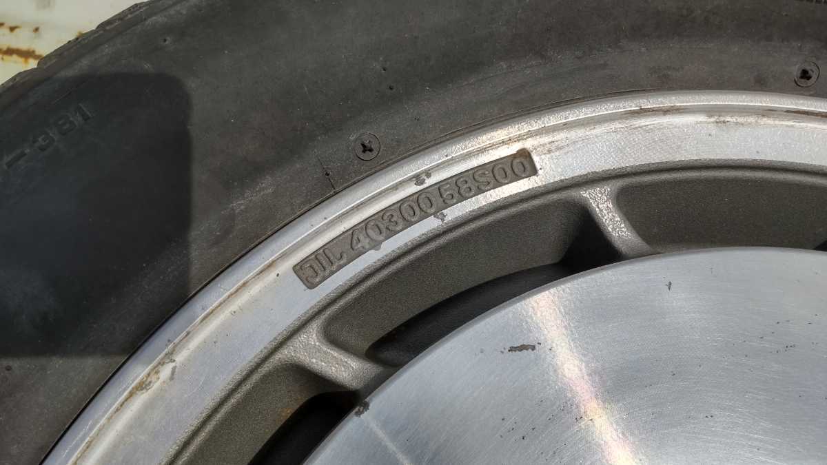 ② 希少 日産 R31 スカイライン 純正 15インチ アルミホイール 15×6j+
