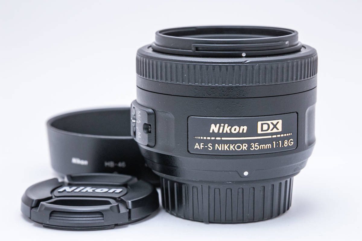 海外輸入】 Nikon AF-S 35mm F1.8 G DX 【管理番号006719】 ニコン