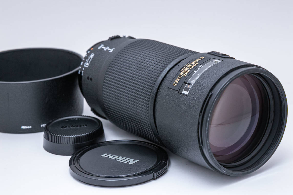 日本初の Nikon AF 80-200mm F2.8 D ED 直進ズーム 【管理番号006390