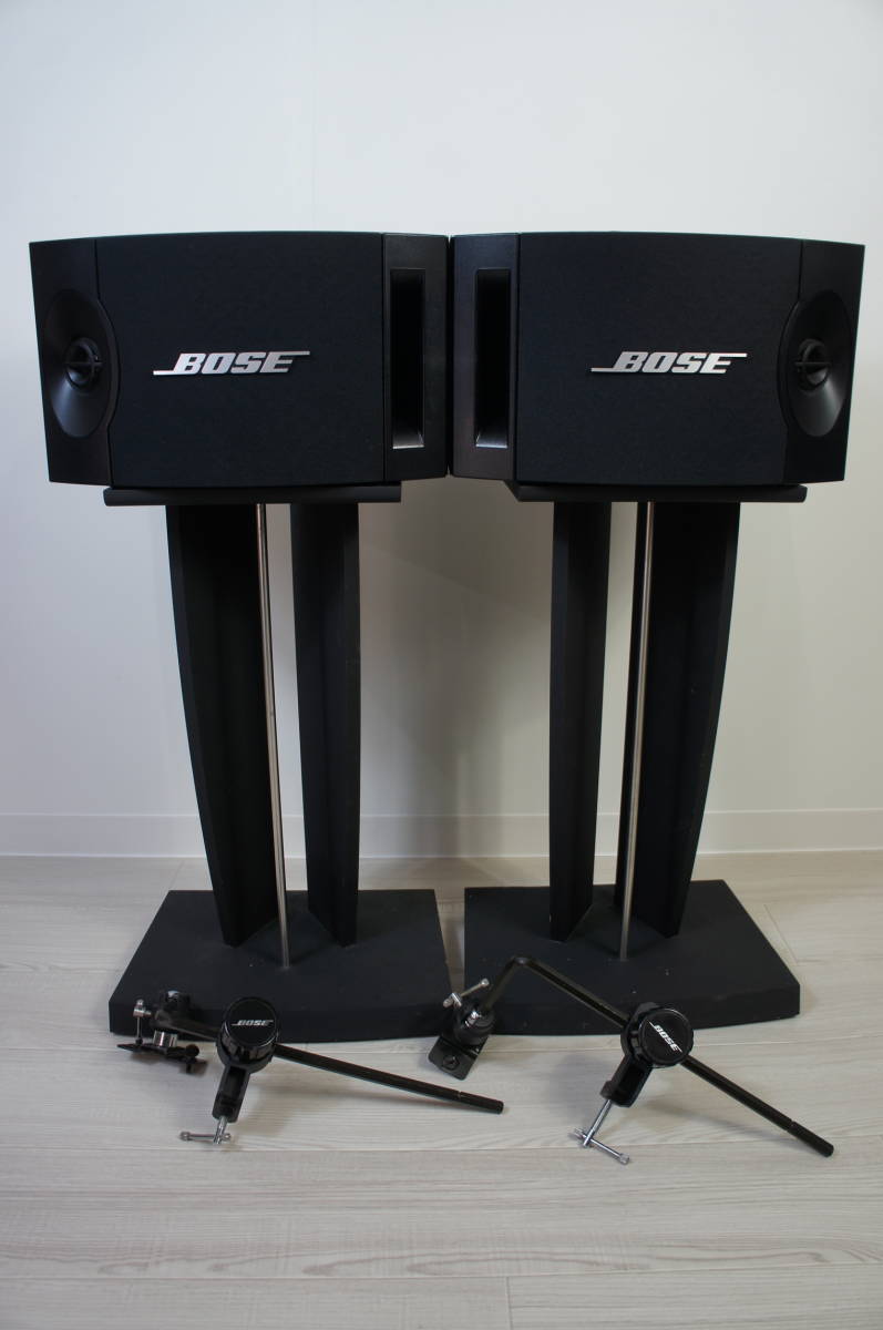 BOSE ボーズ SPEAKER 201V ウッドスタンド付き スピーカーセット 左右