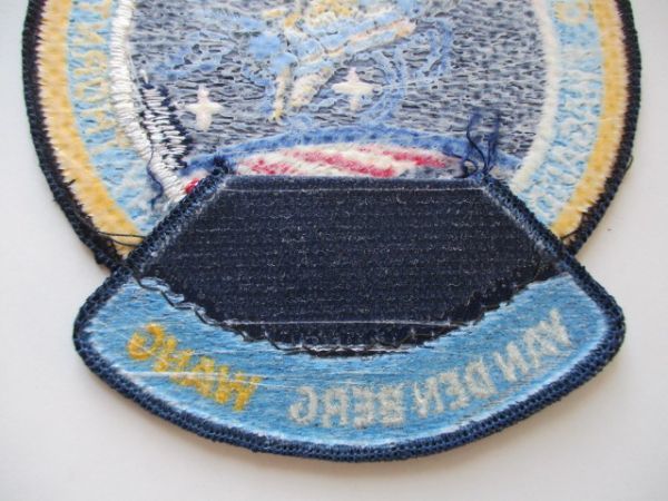 【送料無料】80s スペースシャトル計画『STS-51-B』チャレンジャーSPACELAB3刺繍ワッペン/パッチ アップリケ宇宙飛行士スペースシャトル U4_画像6