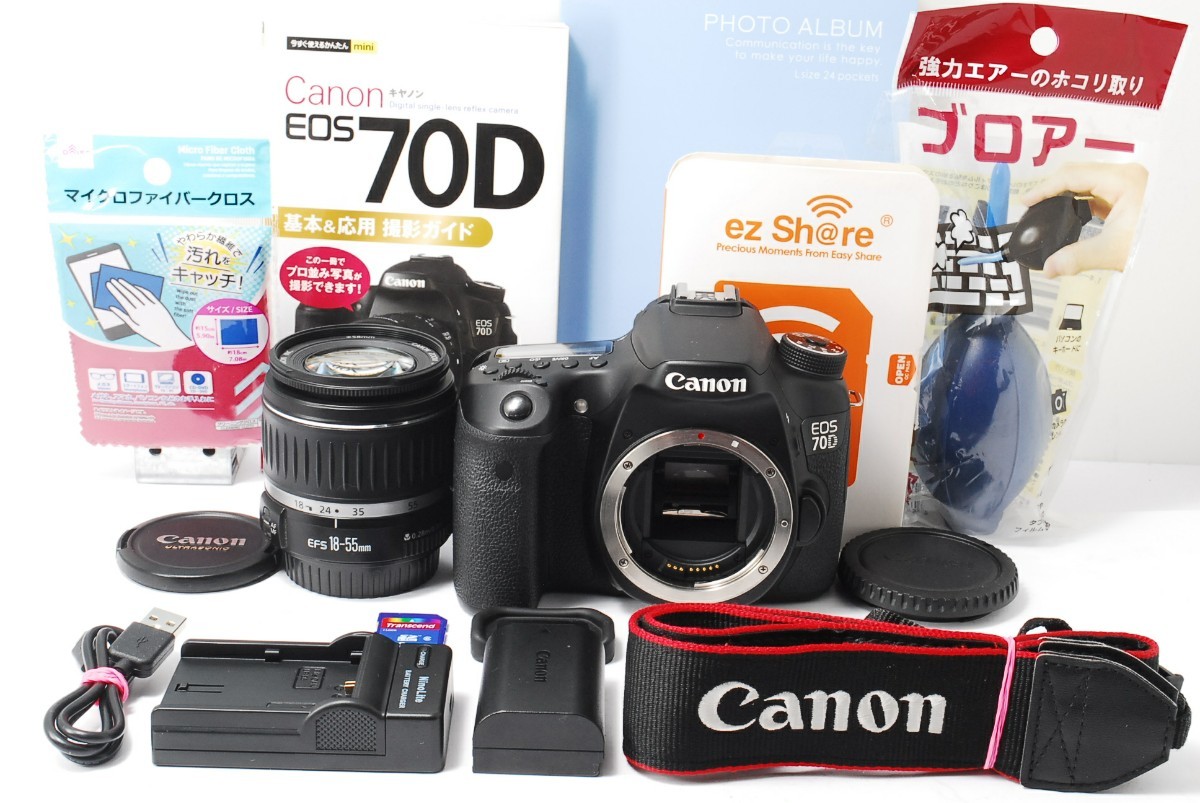 高品質正規品 Wi-Fi内蔵❤Canon EOS 70D❤️️高画質❤️動画撮影