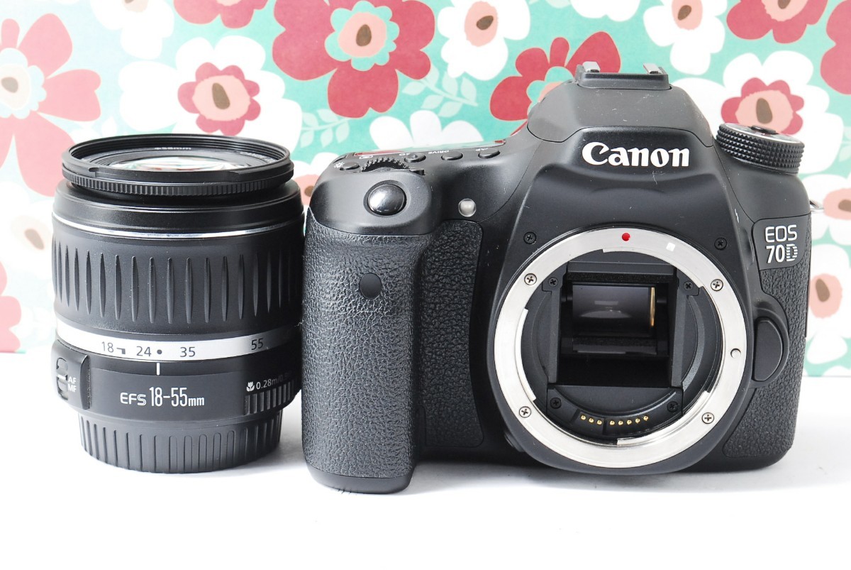 格安人気 ❤️Canon Wi-Fi内蔵❤Canon EOS 70D❤️️高画質❤️動画