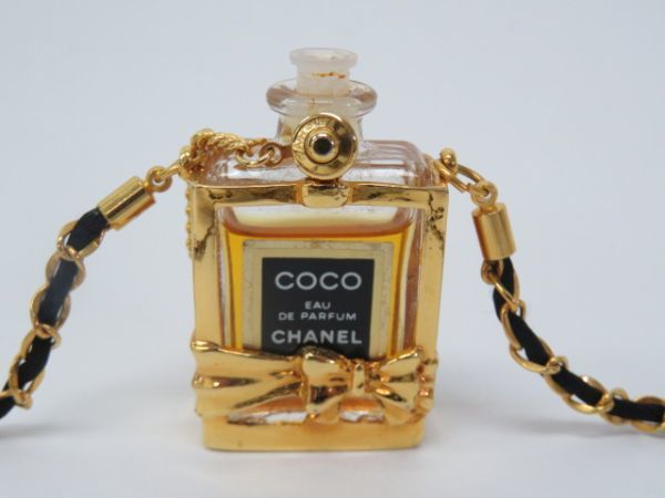 シャネル CHANEL ココ COCO 4ml オードパルファム 香水瓶 ネックレス
