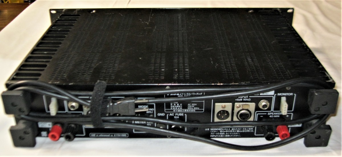 RAMSA Ram sa2 channel power amplifier WP-9100 secondhand goods 