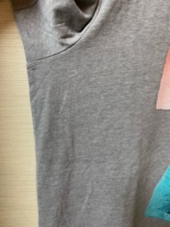 【送料無料】正規品　新品　ホリスター HOLLISTER メンズ　半袖　Tシャツ　L　グレー　_画像4