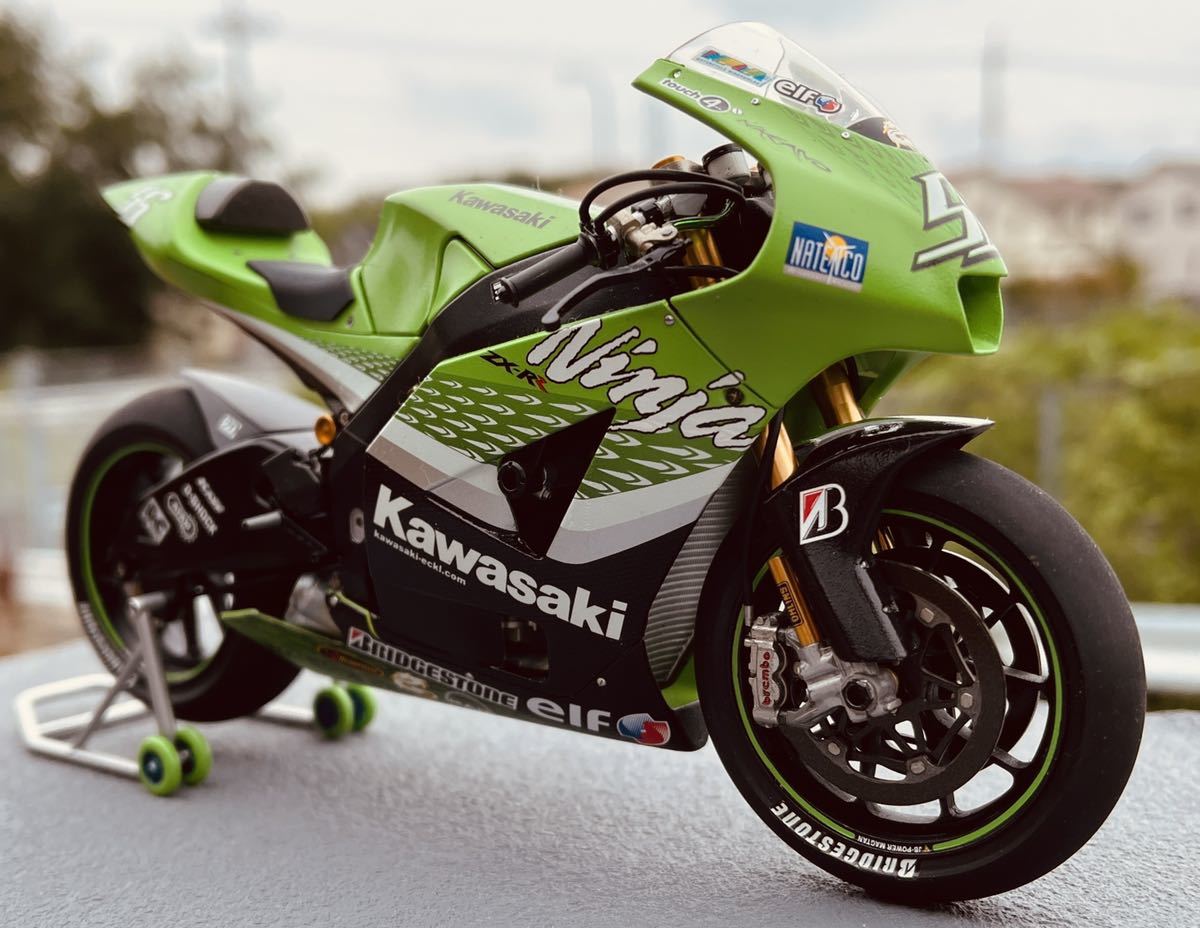 自作完成品 1/12 カワサキ ニンジャ Ninja ZX-RR Kawasaki Ninja ZX-RR キットから製作　No.56_画像5