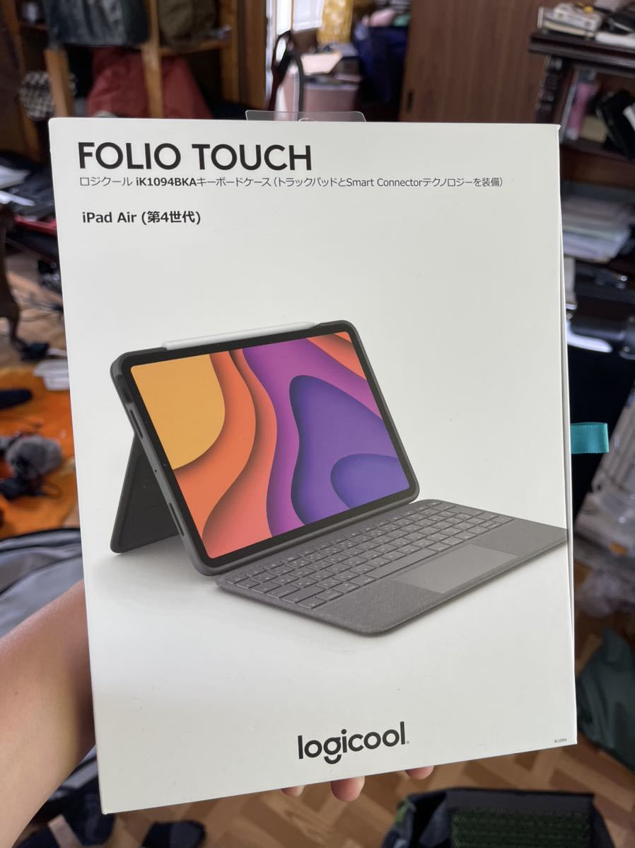 iPad Air(4世代) FOLIO TOUCH ロジクール logicool キーボードケース