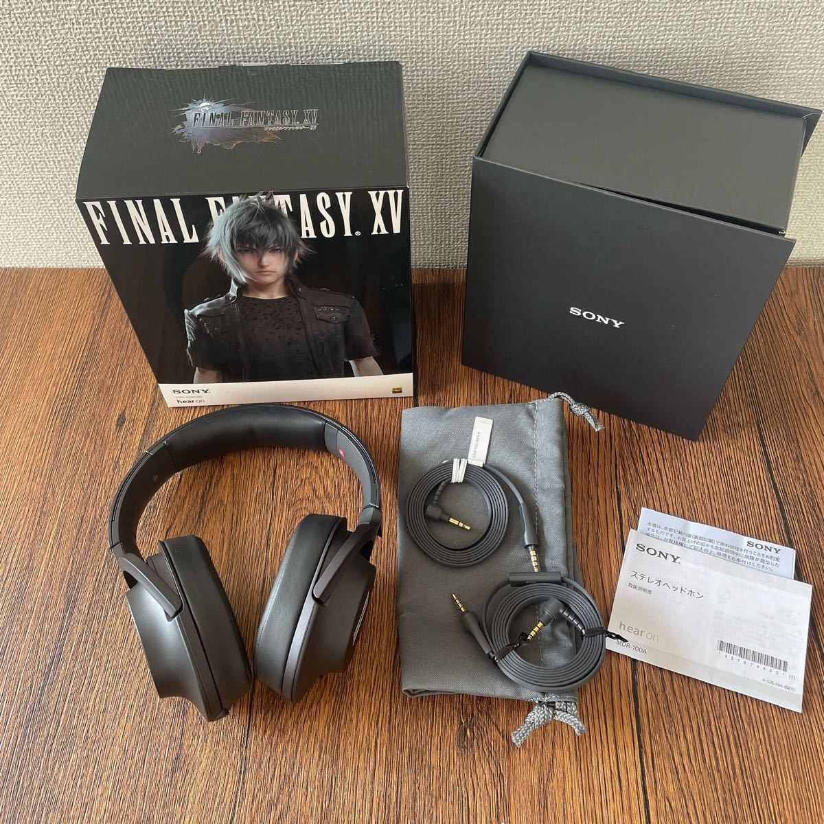 マイク SONY MDR-100A FF15モデル ヘッドフォン zcWvR-m73037273225 に