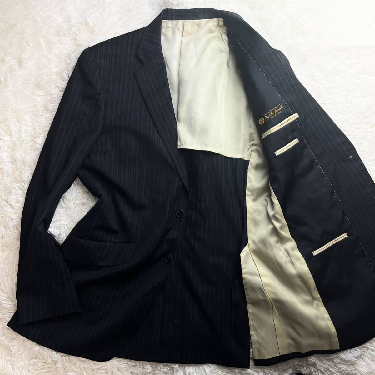 ーススーツ 高級ロロピアーナ!! ポールスミス Paul smith LONDON スリーピース スーツ シングル ストライプ Loro Piana 総柄 FOUR SEASONS The Byard ーススーツ ーススーツ 高級ロロピアーナ!! ポールスミス Paul smith LONDON スリーピース スーツ シングル ストライプ Loro Piana 総柄 FOUR SEASONS The Byard ーススーツ