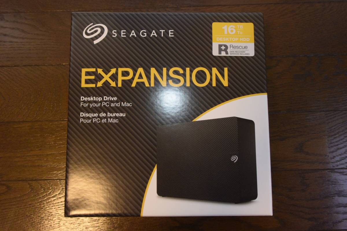 Seagate HDD 外付ハードディスク ケース 16TB Expansion HDD STKP16000400
