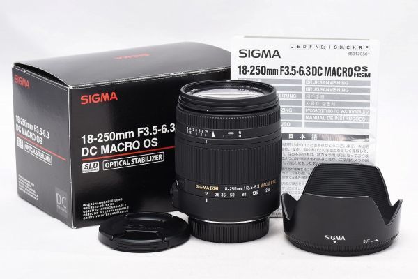 9996円 90％以上節約 SIGMA DC HSM 18-250mm レンズ