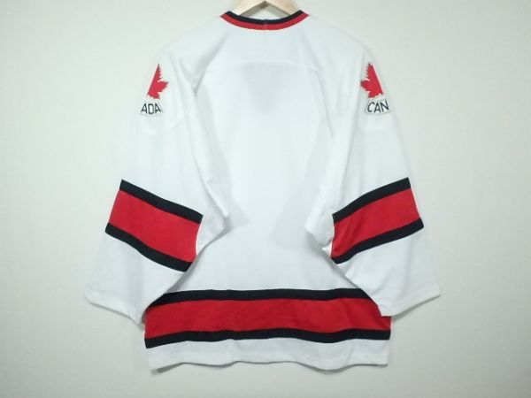 カナダ代表 ナイキ 希少！ NHL ホッケーシャツ ジャージ ユニフォーム L～XL_画像2