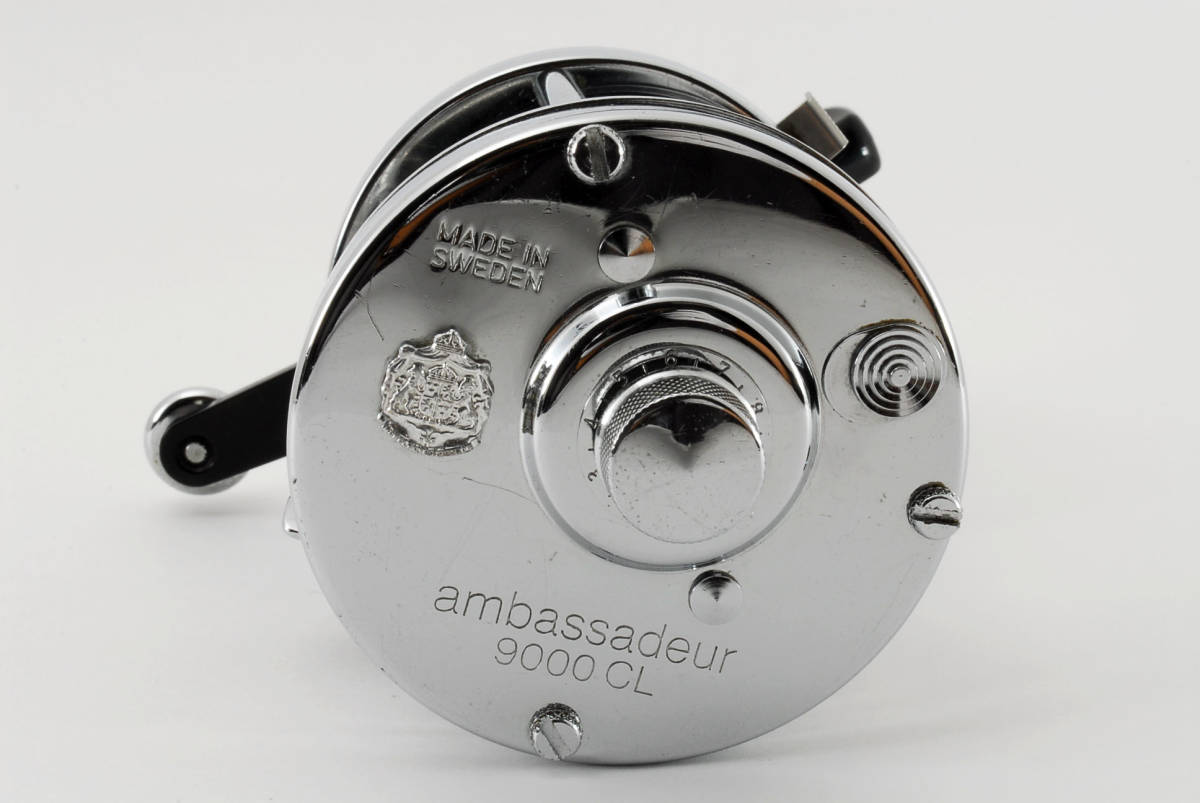 Abu Garcia ambassadeur 9000CL クロームシルバー | centraldeadubos