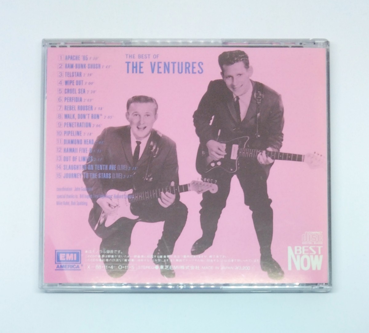 ベスト・オブ・ザ・ベンチャーズ the Best of THE VENTURES【CD、廃盤、日本盤】