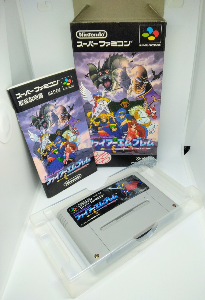SFC ファイアーエムブレム 紋章の謎 箱説・完品【付属品完備 SFC ファイアーエムブレム 紋章の謎 箱説・完品【付属品完備
