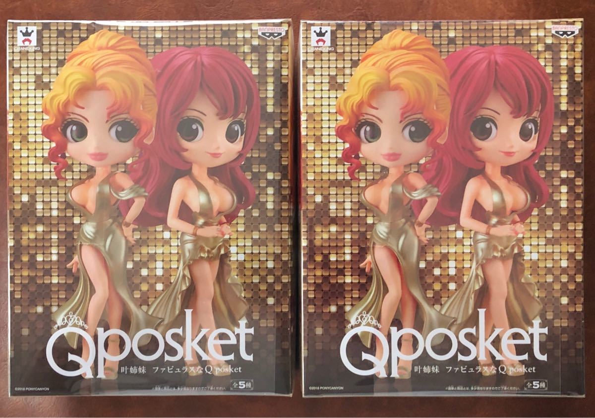 叶姉妹 Qposket フィギュア 叶恭子 叶美香 ゴールドカラー 叶姉妹 Qposket フィギュア 叶恭子 叶美香 ゴールドカラー