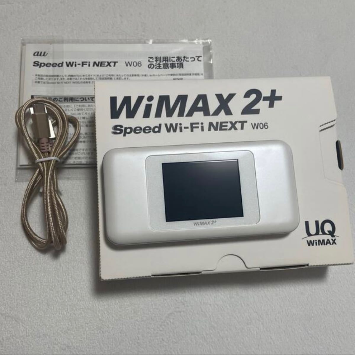 Speed Wi-Fi NEXT W06_auUQ Wimax
