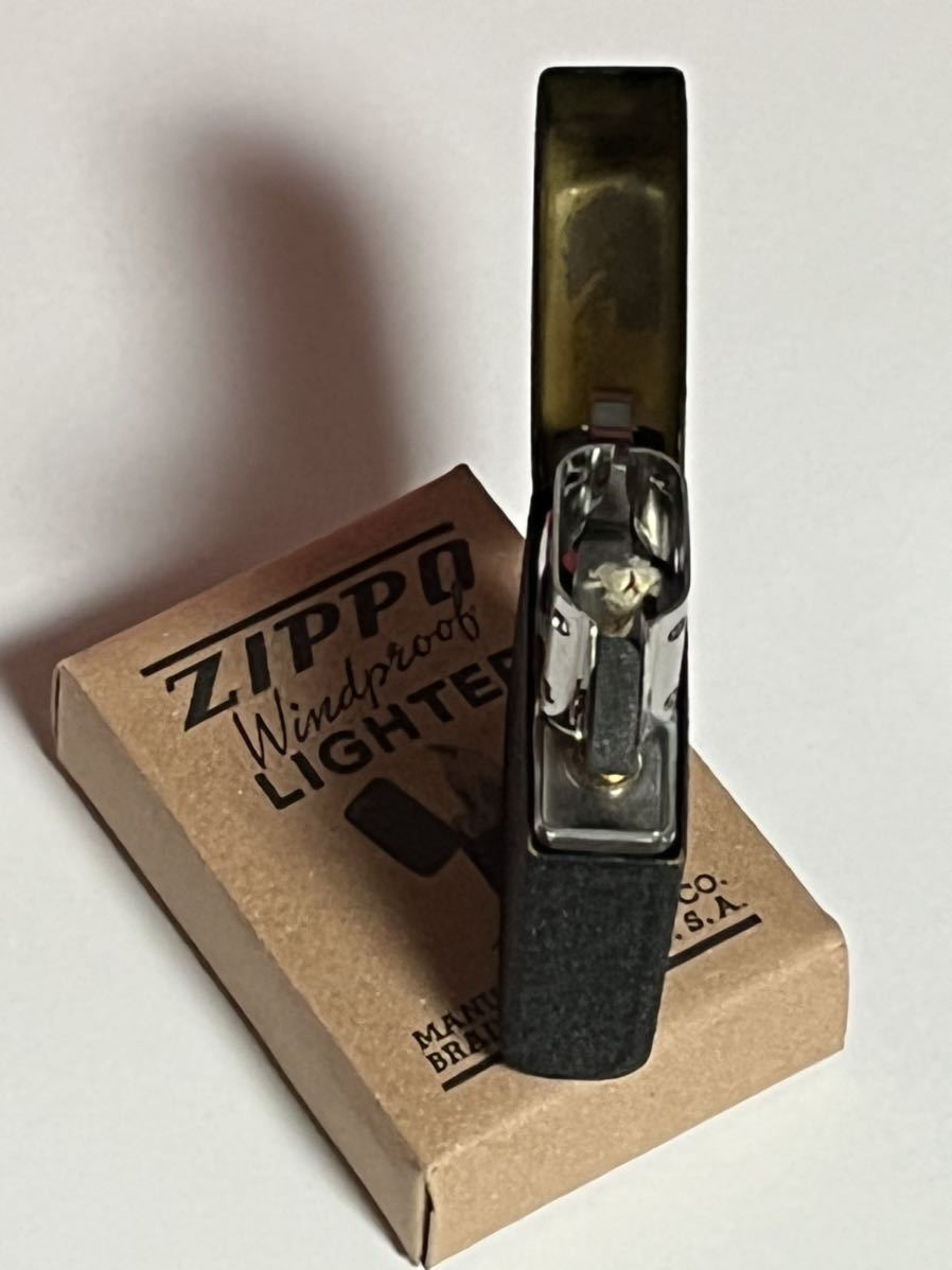 ZIPPO/ ジッポー/ 1941レプリカ ブラッククラックル U.S. NAVY オイルライター 未使用 2002年 A 02_画像6