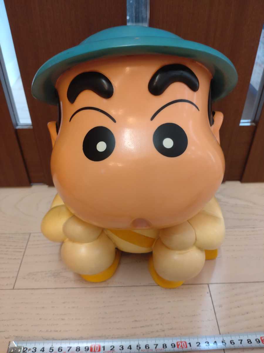 クレヨンしんちゃん ソフビ BIG フィギュア 当時物 貯金箱 日本最大級 標準小売価格 旧18銀行130周年記念貯金箱④個セット キャラクターグッズ