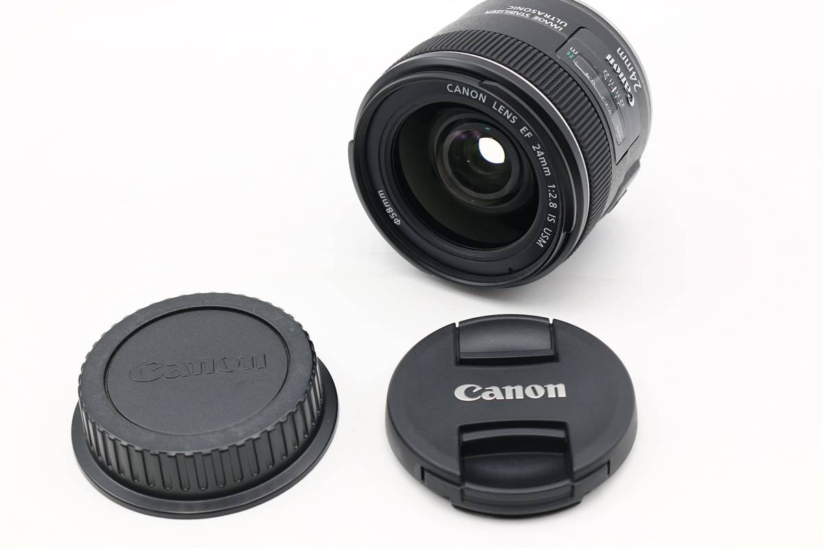 Canon 単焦点レンズ EF24mm F2.8 IS USM フルサイズ対応 (1161M) - www