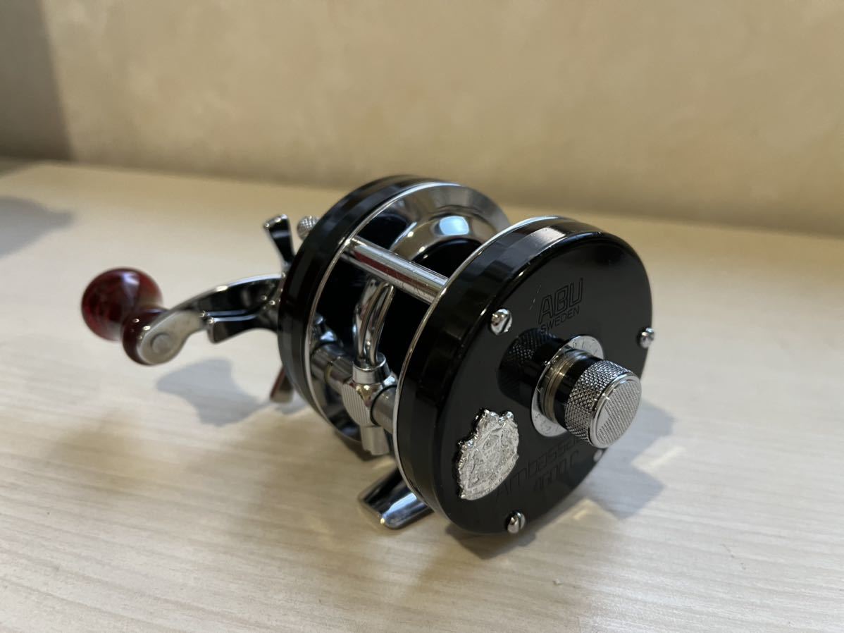 アブ アンバサダー4600C 赤ベロ フットNo 91-1 91-92 カスタム アブ アンバサダー4600C 赤ベロ フットNo 91-1 91-92 カスタム