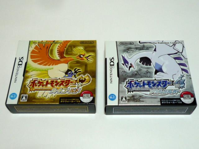 即決/任天堂 ニンテンドーDS ポケットモンスター ハートゴールド
