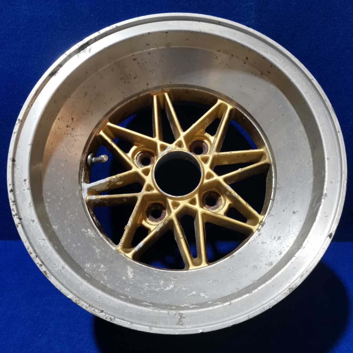 レア! 旧車 深リム WORK equip ワーク エクイップ Aタイプ 14×8JJ ET14