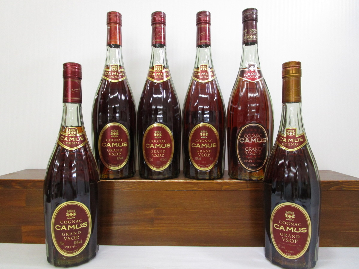 6本セット カミュ グランド VSOP 700ml 40% CAMUS コニャック