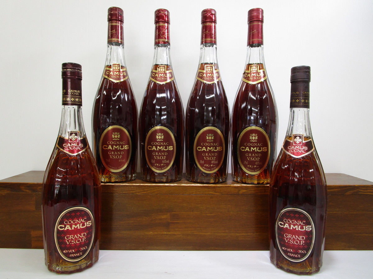 6本セット カミュ グランド VSOP 700ml 40% CAMUS コニャック