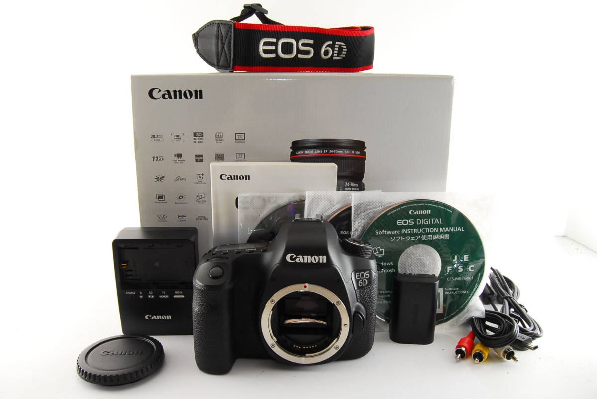 ☆超美品☆ キヤノン Canon EOS 6D ボディ ショット数4,620枚 元箱