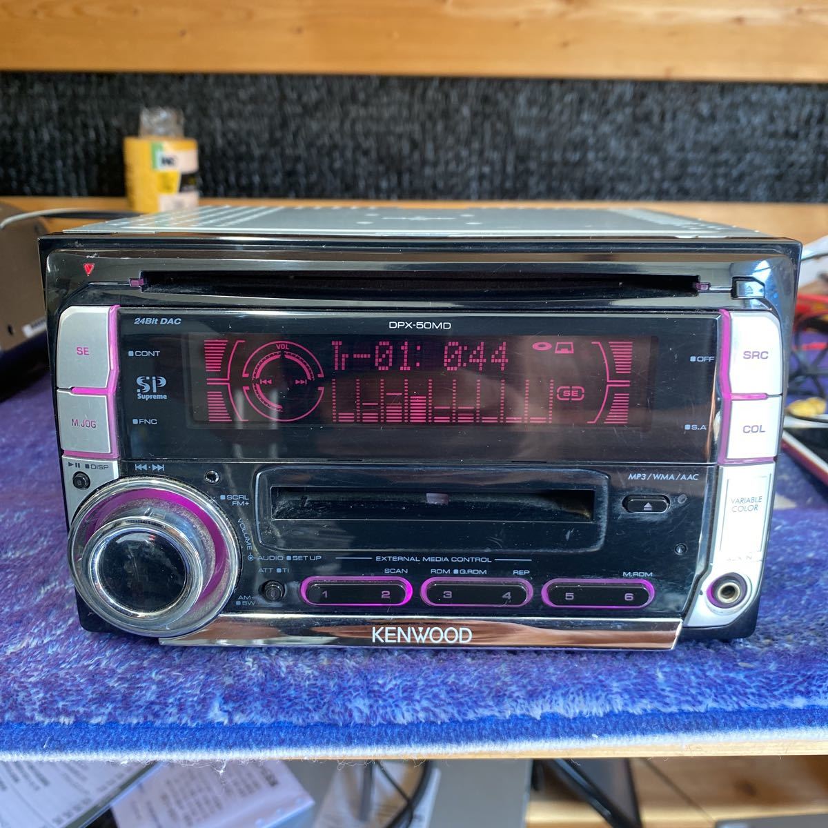 KENWOOD CD/MDプレーヤーDPX-50MD_画像1