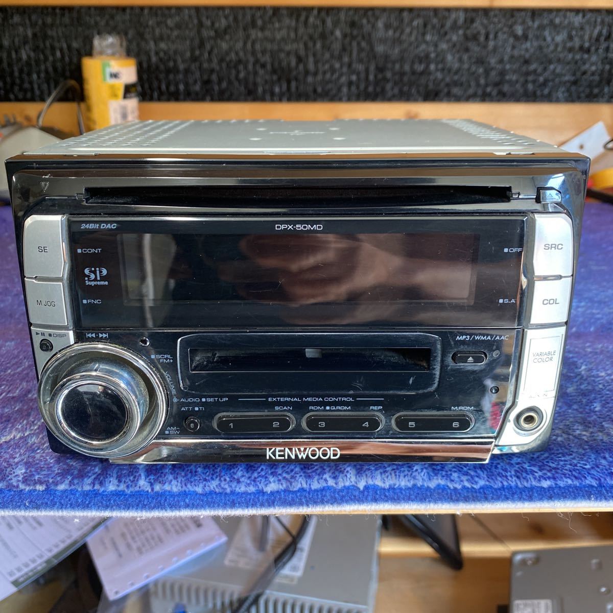 KENWOOD CD/MDプレーヤーDPX-50MD_画像8