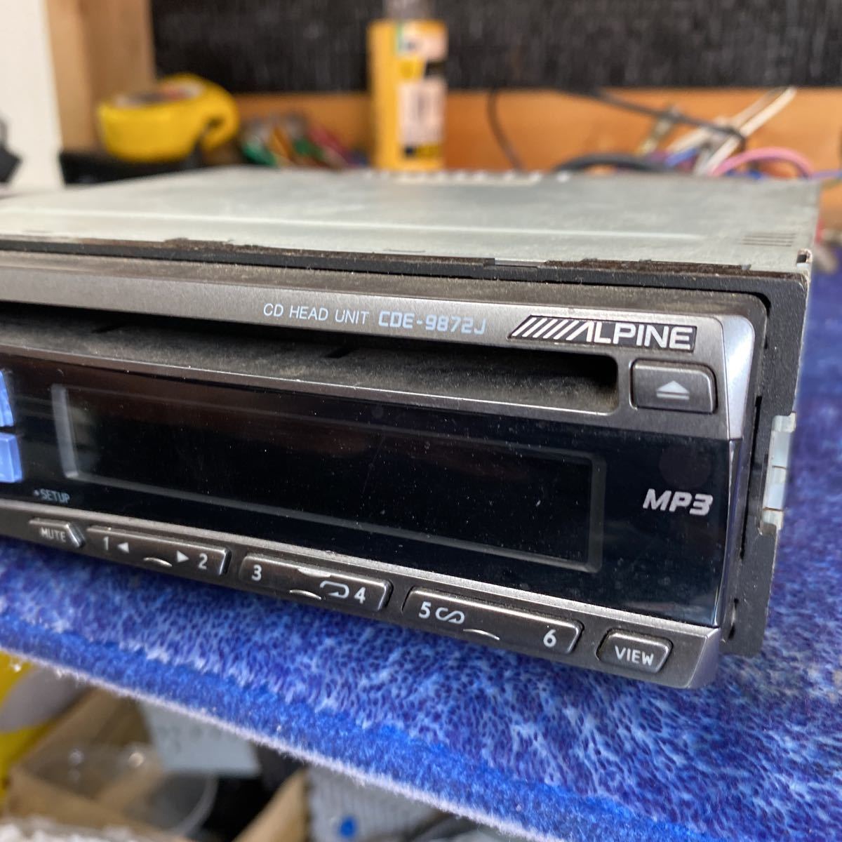 ALp CD HEAD UNIT CDE-9872J