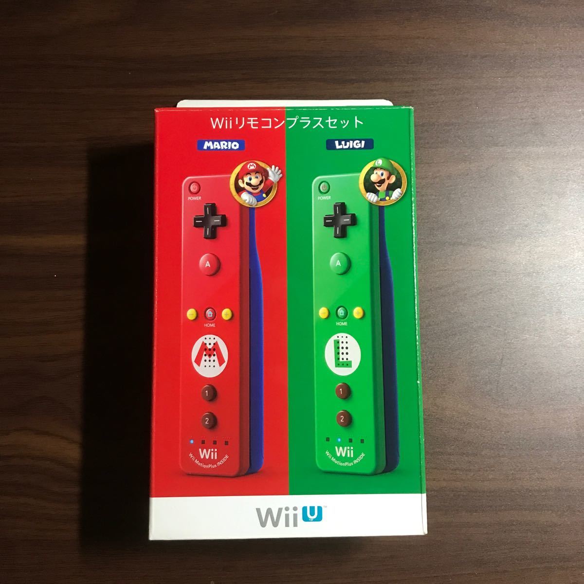 Wiiリモコンプラス　セット　 WiiU  マリオ　ルイージ