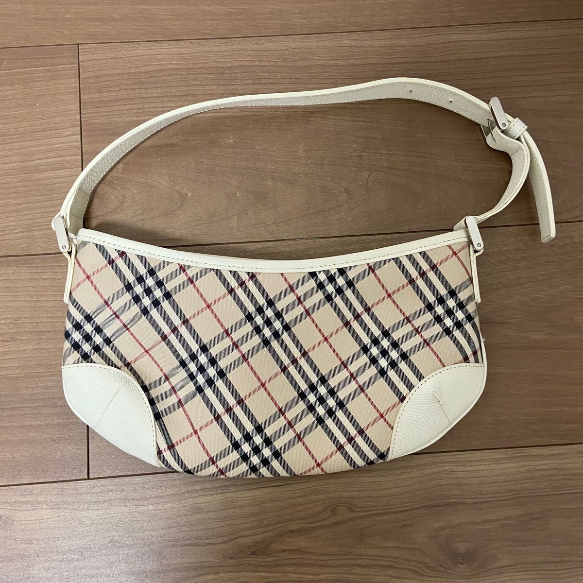 極美品 バーバリー ノバチェック ミニバッグ アクセサリーポーチ