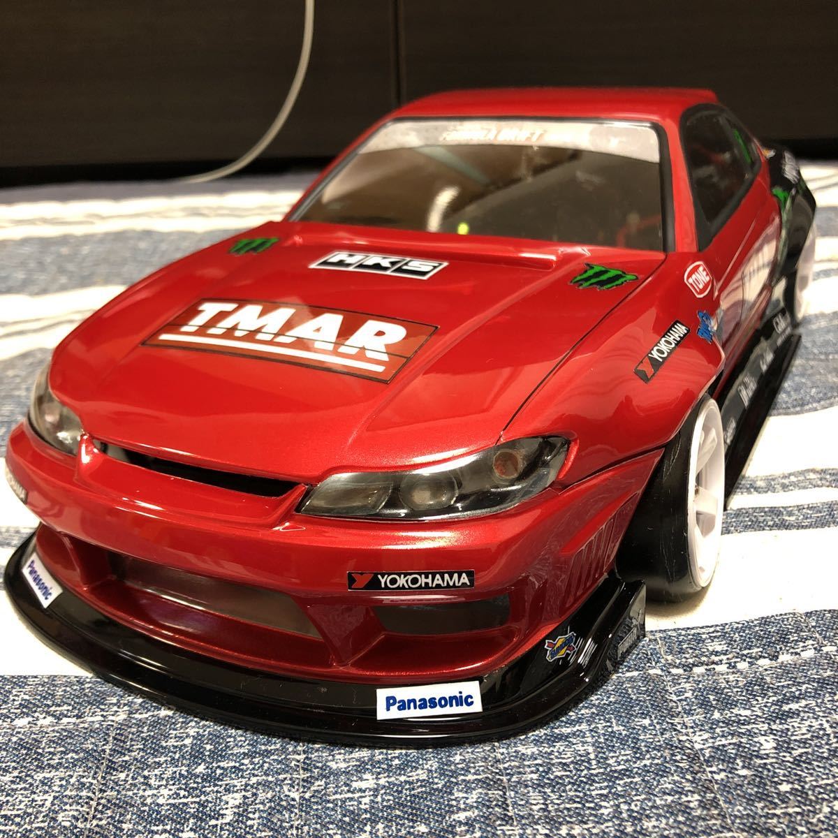 1/10 パンドラRC S15 ORIGINエアロ 雷神 未使用 塗装済み www