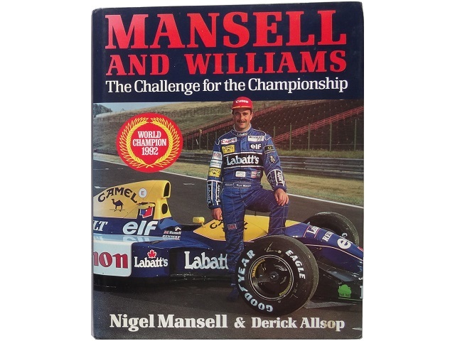 人気提案 洋書◇マンセル写真集 本 F1 ウィリアムズ モータースポーツ