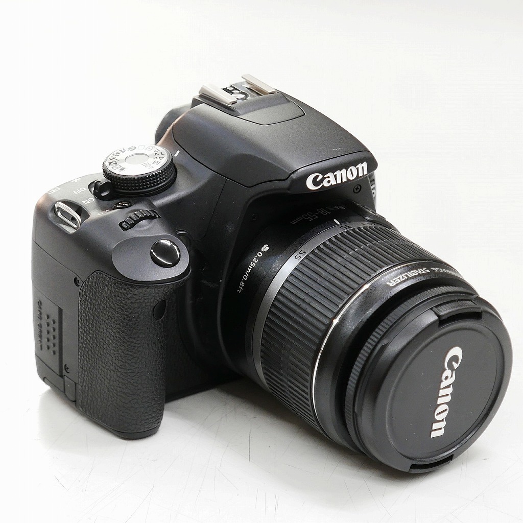 42%割引【高い素材】 Canon キャノン EOS Kiss X3 ダブルズームレンズ アウトレット正本 EOS キャノン Canon 極上美品 Kiss ダブルズームセット X3 デジタルカメラ
