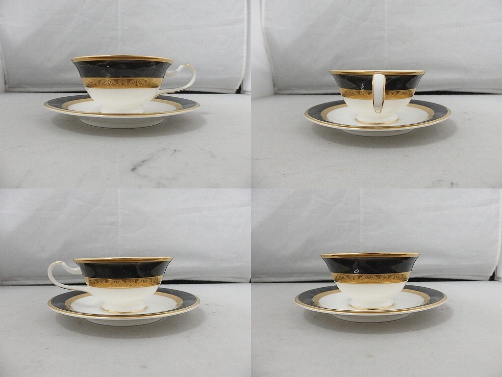 ノリタケ Noritake フィッシジェラルドシリーズ他/カップ&ソーサー 5客