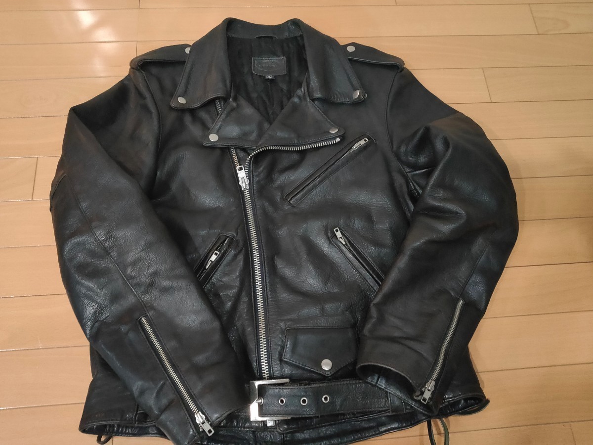 デグナー ライダースジャケット 革ジャンDEGNER XL 冬には最適です