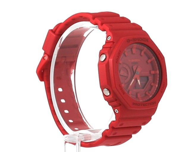 【即決価格】カシオ 腕時計 ジーショック カーボンコアガード GA-2100-4AJF メンズ レッド ay139