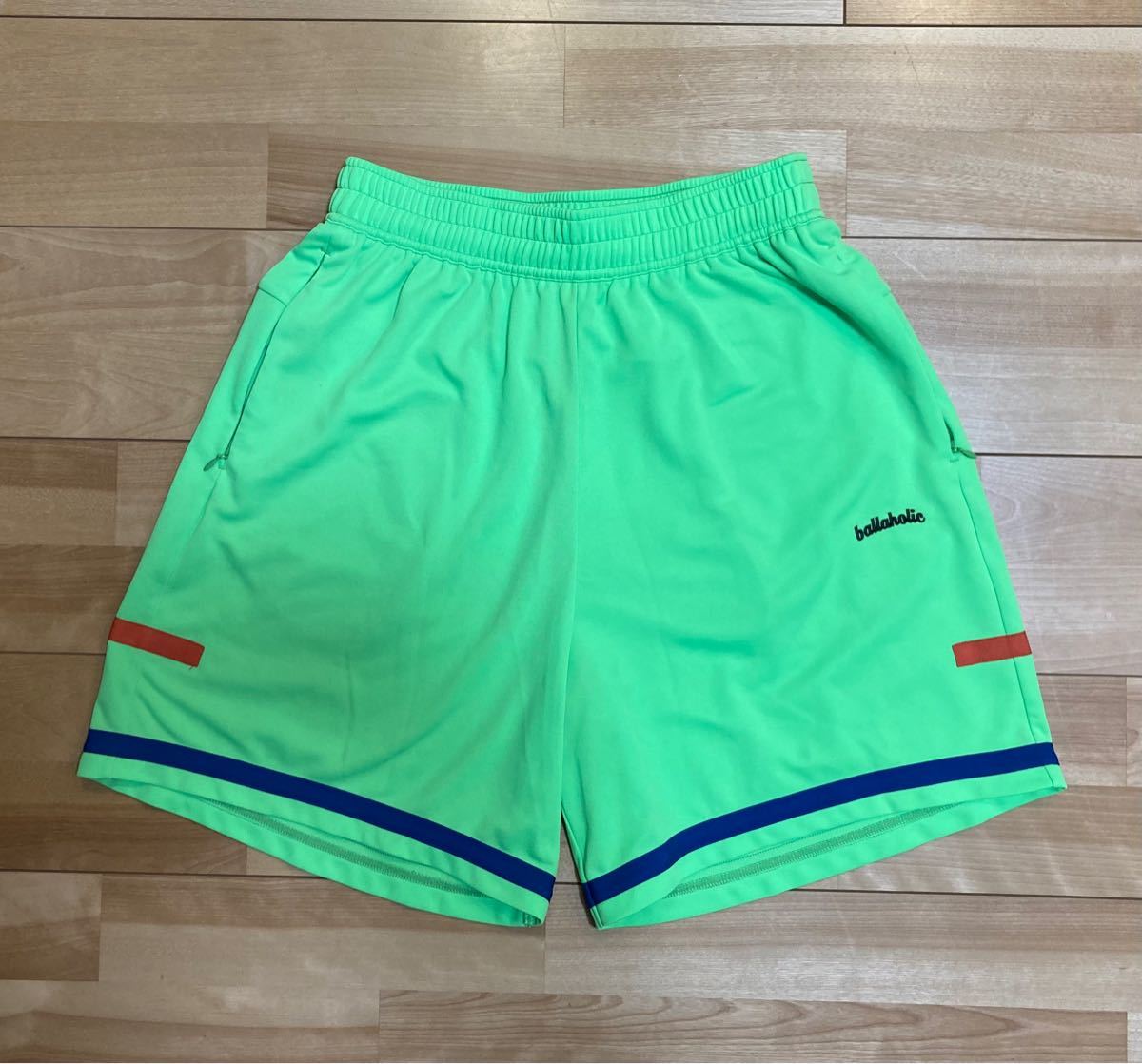 Ballaholic Basic Zip Shorts (white black) ボーラホリック ウェア