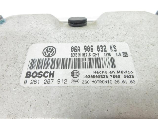 H15 VW New Beetle Beetle 9CAWU 9C компьютер двигателя -0261207912 06A906032KS 177132 4400