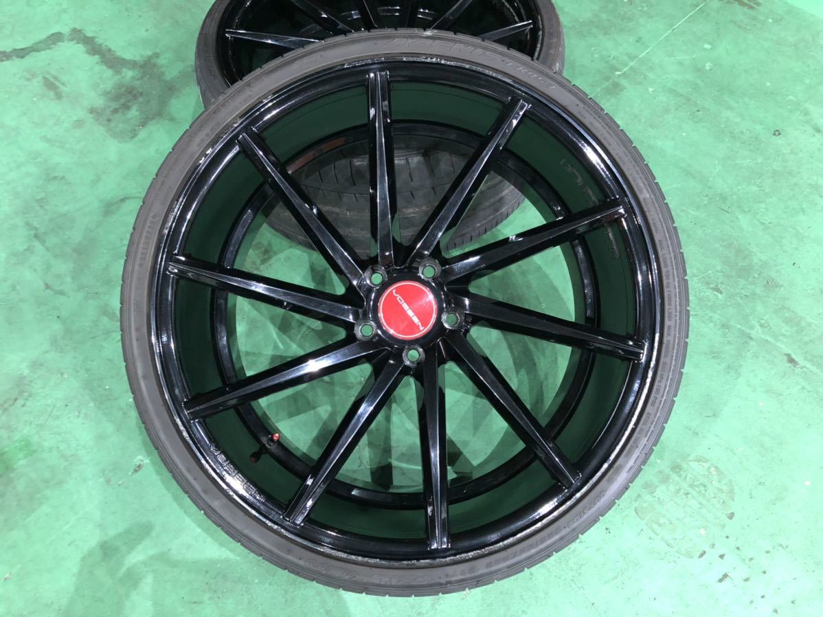 VOSSEN CVT 22インチ 4本SET 【F】:9J ET:30 PCD:120.0 ハブ径:72.6 【R】:10.5J ET:40 PCD:120.0 ハブ径:72.6 正規代理店物　コメント必読_画像7