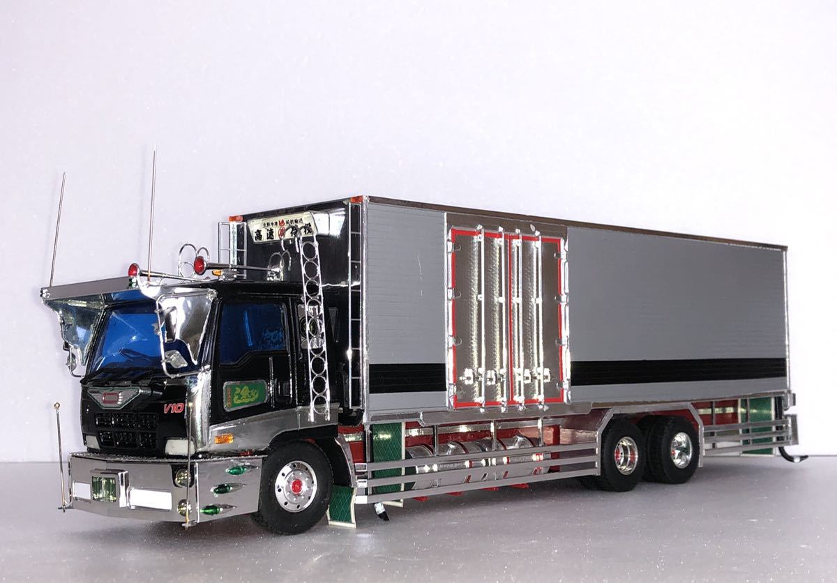 Yahoo!オークション - 1/32 いすゞ ギガ 冷凍車 大型デコトラ Yahoo!オークション - 1/32 いすゞ ギガ 冷凍車 大型デコトラ