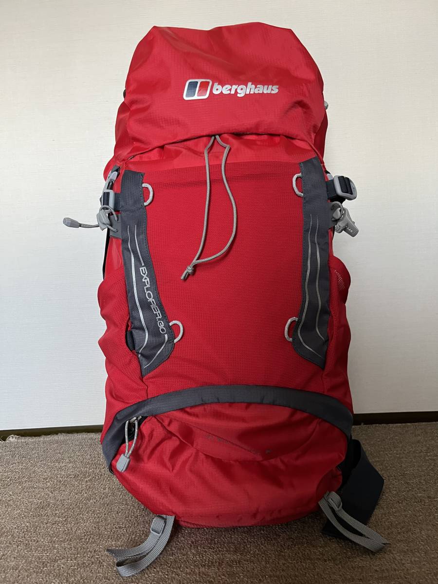 バーグハウス（berghaus) ウィメンズ　エクスプローラー30 Red(赤)_レディース用30L ザック